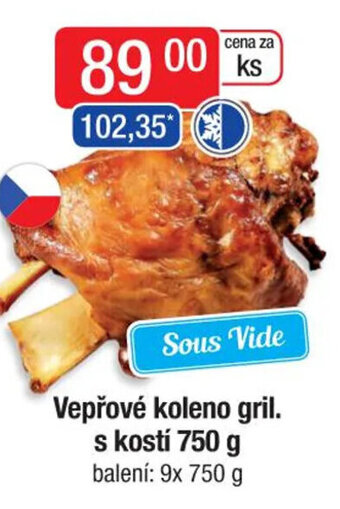 Qanto Vepřové koleno gril. s kostí 750 g nabídka