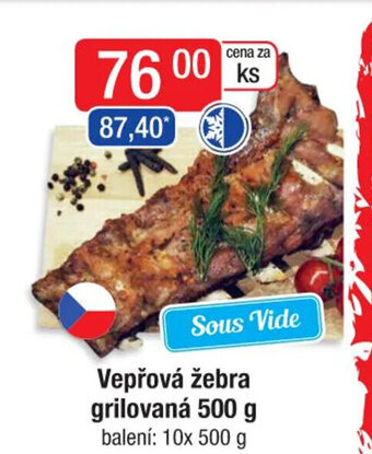 Qanto Vepřová žebra grilovaná 500 g nabídka