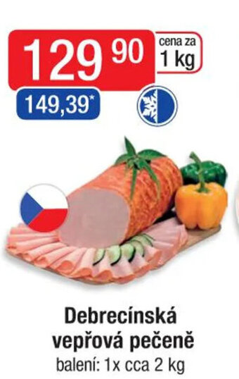 Qanto Debrecínská vepřová pečeně nabídka