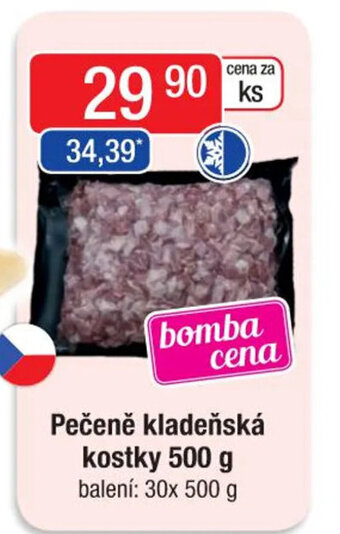 Qanto Pečeně kladeňská kostky 500 g nabídka