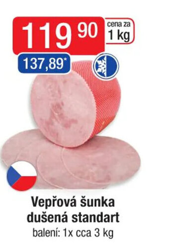Qanto Vepřová šunka dušená standart nabídka