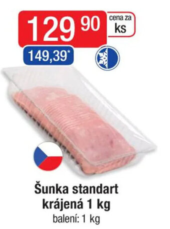 Qanto Šunka standart krájená 1 kg nabídka