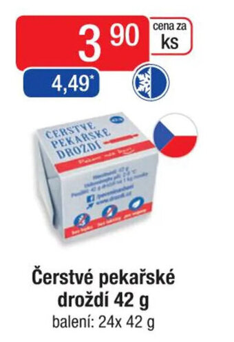 Qanto Čerstvé pekařské droždí 42 g nabídka