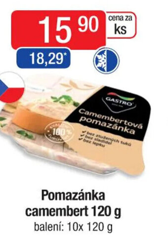 Qanto Pomazánka camembert 120 g nabídka