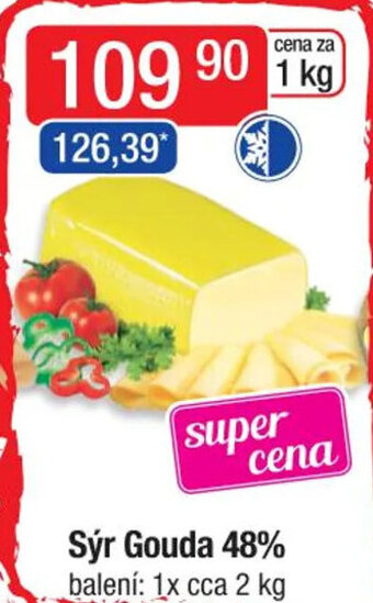 Qanto Sýr Gouda 48% nabídka