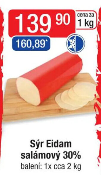 Qanto Sýr Eidam salámový 30% nabídka