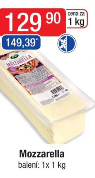 Qanto Mozzarella nabídka