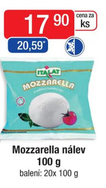 Qanto Mozzarella nálev 100 g nabídka