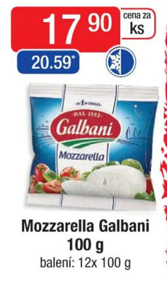 Qanto Mozzarella Galbani 100 g nabídka