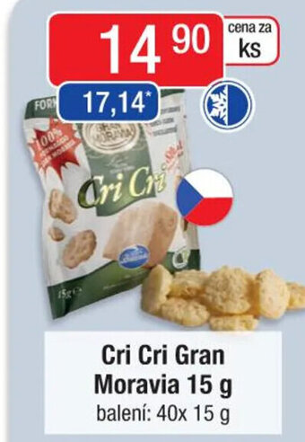 Qanto Cri Cri Gran Moravia 15 g nabídka