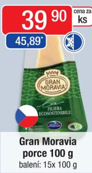 Qanto Gran Moravia porce 100 g nabídka