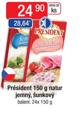 Qanto Président 150 g natur jemný, šunkový nabídka