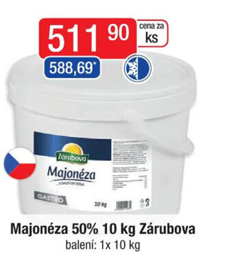 Qanto Majonéza 50% 10 kg Zárubova nabídka