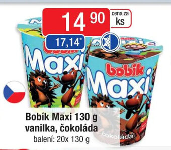 Qanto Bobík Maxi 130 g vanilka, čokoláda nabídka