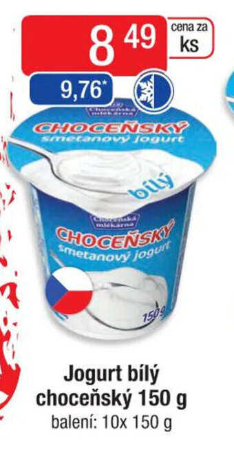Qanto Jogurt bílý choceňský 150 g nabídka