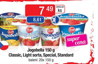 Qanto Jogobella 150 g Classic, Light sorta, Special, Standard nabídka