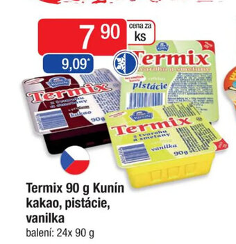 Qanto Termix 90 g Kunín kakao, pistácie, vanilka nabídka