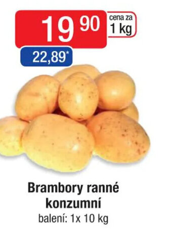 Qanto Brambory ranné konzumní nabídka