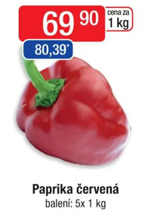 Qanto Paprika červená nabídka