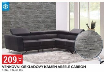 Baumax VENKOVNÍ OBKLADOVÝ KÁMEN ARSELE CARBON nabídka