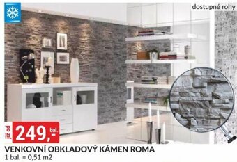 Baumax VENKOVNÍ OBKLADOVÝ KÁMEN ROMA nabídka