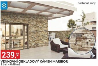 Baumax VENKOVNÍ OBKLADOVÝ KÁMEN MARIBOR nabídka