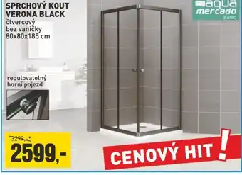 Baumax SPRCHOVÝ KOUT VERONA BLACK nabídka