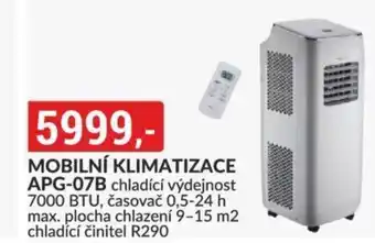 Baumax MOBILNÍ KLIMATIZACE APG-07B nabídka