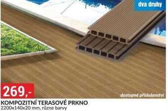 Baumax KOMPOZITNÍ TERASOVÉ PRKNO nabídka