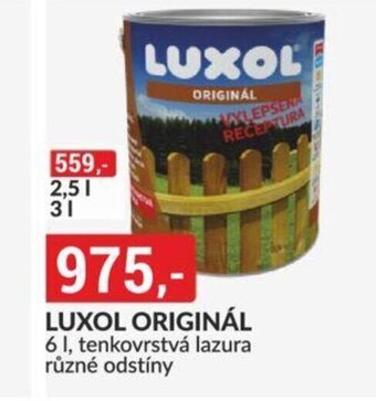 Baumax LUXOL ORIGINÁL nabídka