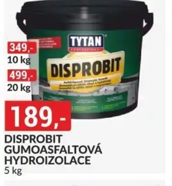 Baumax DISPROBIT GUMOASFALTOVÁ HYDROIZOLACE 5 kg nabídka