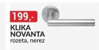 Baumax KLIKA NOVANTA rozeta, nerez nabídka