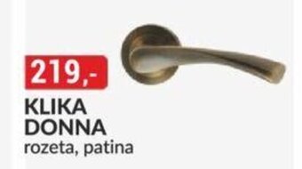 Baumax KLIKA DONNA rozeta, patina nabídka