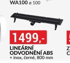 Baumax Lineární odvodnění nabídka