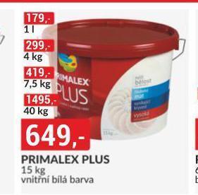 Baumax Primalex plus nabídka