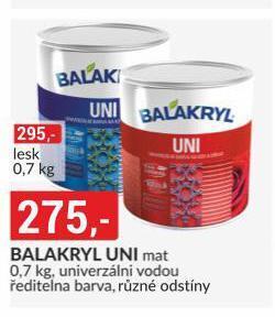 Baumax Balakryl uni nabídka