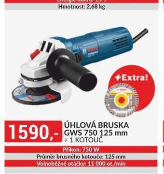 Baumax Úhlová bruska nabídka