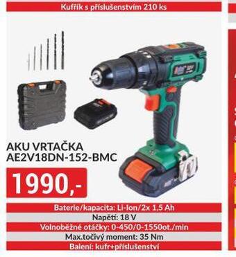 Baumax Aku vrtačka nabídka