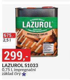 Baumax Lazurol nabídka