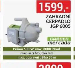 Baumax Zahradní čerpadlo nabídka