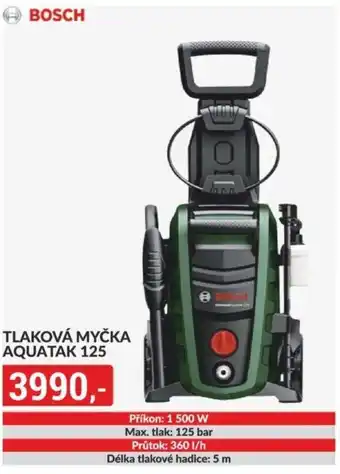 Baumax BOSCH TLAKOVÁ MYČKA AQUATAK 125 nabídka