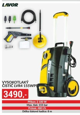 Baumax VYSOKOTLAKÝ ČISTIČ LVR4 155WPS nabídka