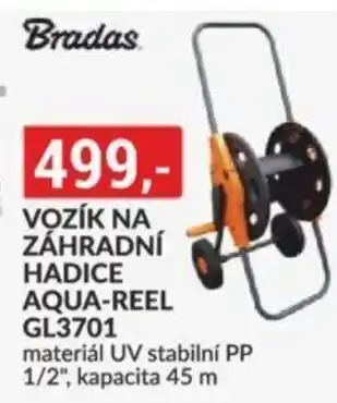 Baumax VOZÍK NA ZÁHRADNÍ HADICE AQUA-REEL GL3701 nabídka