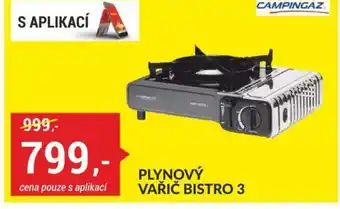 Baumax PLYNOVÝ VAŘIČ BISTRO 3 nabídka