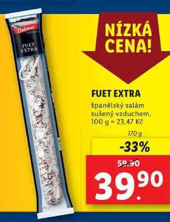Lidl Fuet extra, 170 g nabídka