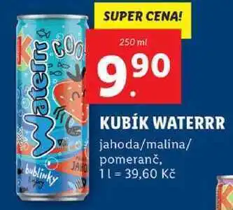 Lidl Kubík waterrr, 250 ml nabídka