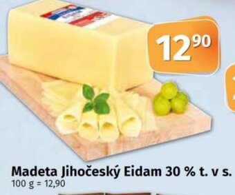 COOP TIP Madeta Jihočeský Eidam 30 % t. v s. nabídka