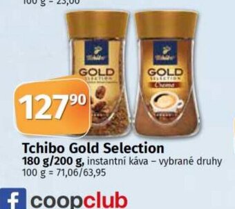 COOP TIP Tchibo Gold Selection nabídka