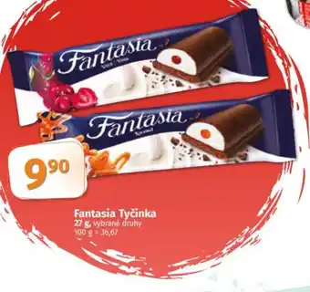 COOP TIP Fantasia Tyčinka 27 g, vybrané druhy 100 g = 36,67 nabídka