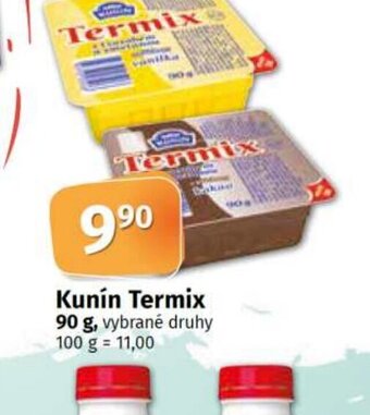 COOP TIP Kunín Termix 90 g, vybrané druhy 100 g = 11,00 nabídka